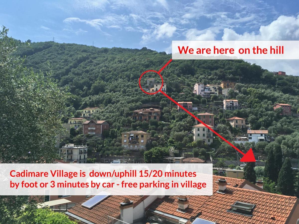 La Terrazza Con L'Ulivo - Guesthouse Con Terrazza E Vista Sul Golfo Dei Poeti La Spezia Extérieur photo