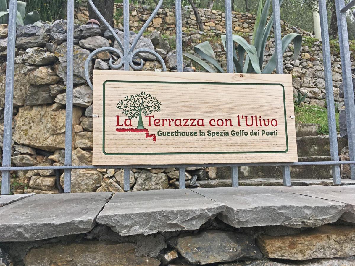 La Terrazza Con L'Ulivo - Guesthouse Con Terrazza E Vista Sul Golfo Dei Poeti La Spezia Extérieur photo